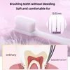 Toothbrush Ultrafine Soft Million Nano Bristle Adult Tooth Brush Teeth Deep Cleaning Portable Travel Dental Oral Care 230906