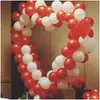 Decorazione per feste Arco per matrimoni Palloncino in metallo Forniture per compleanno Po Sfondo Stand a forma di cuore Consegna a goccia Giardino domestico Festivo anche Dhsyw