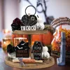 Decoratieve voorwerpen Beeldjes Halloween Dienblad Decor Graf Spookhuis Decoratie Nuttige Dingen Voor Thuis Woonkamer Tuin Sfeer Ornament 230905