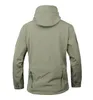 Vestes pour hommes militaires en plein air hommes peau de requin coquille souple tactique imperméable coupe-vent armée veste de combat à capuche Bomber manteaux 230906