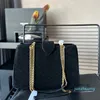 デザイナー - スエードトートバッグマットレザーハンドバッグ財布チェーンショルダーバッグファッションレター波パターン大容量ジッパーポケットハンドバッグ
