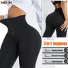 Femmes Shapers Leggings femmes Fitness taille haute Sport Push Up Compression Sexy noir Legging pantalons de Yoga vêtements de Sport collants de gymnastique Leggins Mujer 230905