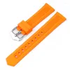 Assista Bandas Premium Silicone Banda Quick Release Rubber Strap 16/18/19/20/22mm Substituição Watchband