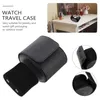 Jewelry Pouches 2 Pcs Travel Case Suitcases Single Watch Box Display Pocket Flannel Container Organizer