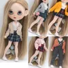 Doll Accessories Clothes for doll Fashion jacket skirt shirt fits Blyth Azone OB22 OB24 accessories toys gift 230907