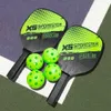 Raquettes de squash Pickleball Paddles Ensemble de raquettes Pickleball Paddle Ensemble de 2 raquettes de raquette Ultra coussin 4 balles Pickleballs Sac de raquette 230906