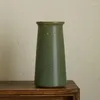 Vasen Kunst Retro japanische handgemachte Vase grobe Keramik kreative Raumdekoration Requisiten Heimdekoration Stücke einfache Blumentöpfe