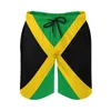 Short de planche pour hommes, drapeau patriotique de la jamaïque, maillot de plage classique, vert jaune, séchage rapide, course à pied, Surf, pantalon court grande taille