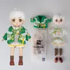 Dolltillbehör YMy Mainan Boneka OB11 Set Lengkap 1 12 BJD GSC Termasuk Kepala Rambut Wajah Sepatu Pakaian Gaya Bebek Kelelawar 10cm Tubuh Saya 230905