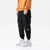 Män s byxor streetwear svart män harem joggers män last 2023 hip hop casual fickor svettbyxor manliga överdimensionerade modbyxor 230906