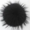 Basker 2 st/lot tvättbjörn pom stor grön päls pompom enorma pompoms 15 cm för hattar beanies skor hängen nyckelringar tillbehör