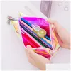 Pencil Bags Wholesale Kids Case Fashion Pencils Girls Make Up Stationery Pvc Bag Drop Delivery Office School Business Industrial Sup Otzdg