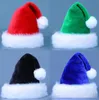 Beanie / Skl Caps Pom Decoração de Natal Adt Criança Crianças Design Chapéus Chapéu Azul Verde Vermelho Preto Cor para Presente Gota Entrega Otdqs