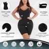 Damen-Shaper, kolumbianischer Gürtel für Frauen, Shapewear-Body, Bauchkontrolle, BuLifter, offener Rücken, mittlerer Oberschenkel, nahtloser Ganzkörper-Shaper