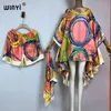 Kvinnors tvådelade byxor Winyi Everyday Leisure Suit Bohemian Fashion Beach Boho Print Women Elegant Shorts Cover Up 3 Piece Set for Women 230906