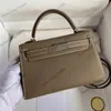 10a mini Bag Luxury Retro Mirror Quality Designer 19cm Mini Cross Body Epsom Handle Handbag Purse Crossbody Shoulder Full Handmade Customizable Bag Luxury Tote Lady