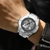 Armbanduhren 2023 Luxus Herrenuhr Hochwertige wasserdichte Chronograph Leuchtende Herrenarmbanduhr Silikagel Herren Quarzuhren Lässige Uhr