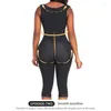 Shapers pour femmes culottes corps complet Shaper contrôle du ventre ventre plat réduisant la lingerie avant-cuisse transparente sous-vêtements façonnant le genou