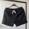 Shorts pour hommes Hommes Casual Court Été 3 Partie Longueur Taille élastique Mode Vêtements Cordon Streetwear Type de base Couleur unie