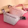 Midjesäckar Kvinnor Fashion Chest Bag Fanny Pack Casual Waterproof Cash Register Mobiltelefon Crossbody