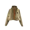 Womens Designer Jacket Hooded Fashion Solid Color Windbreaker Jackets triangle brand Casual Ladies Jacket Coat Clothing Size S-L231g