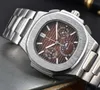 Mężczyźni Kobiet zegarki na rękę Wodoodporne zegarki Cool Mens Watch Fashion Randwatch Sports Calendar kwarcowy