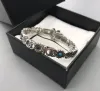 Bracelet de créateur de haute qualité, chaîne SilverStar, cadeau papillon, chaînes supérieures, fourniture et boîte de bijoux à la mode