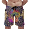 Shorts Masculinos Tribal Print Board Trenky Beach Calças Retro Floral Tamanho Grande Sunga Confortável