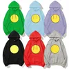 2023 Smiley Hoodie Mens Męskie wydrukowanie z kapturem Winter Designer Bluzy Fashion Streetwear Pullover Bluzy Los Lose Hooded Jumper T322G