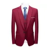 Fatos masculinos O Grande Gatsby Gentleman Roaring 20s Vintage 1920s Outfits Ternos Blazers Acessórios Conjunto de três peças terno traje 230906