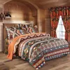 Beddengoedsets Heldere geometrische patronen Boheems Etnografie Trendy Mode Eenvoud Vierdelig Driedelig 230906