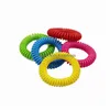 Braccialetto repellente per zanzare Braccialetto elastico a spirale Spirale per polso a mano Anello telefonico Catena Braccialetti anti-zanzara Goccia Dhxkh