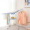 Hangers Wing-Shape Foldable Laundry Clothes Storage Drying Rack Airer Portable Dryer Hanger Organizer Pole Indoor Outdoor Balcony DQ0820