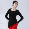 Stage Wear Ballet Femmes Yoga Danse Costume Top Danse Moderne Exercice Tenue Body Classique Vêtements