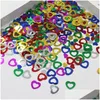 Party Decoration 15g/Bag Star Moon Heart Confetti Wedding Scatter For Birthday Valentines Day Table Supplies Drop Delivery Home Gard Dhuef