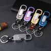 Personality with Keychain USB Charging Lighter 4-in-1 with Bottle Opener Money Detector Light Cigarette Lighter Gift E89D