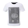 Designer PP Schedel Diamant T-Shirt Tijger Phillip Plain Mannen T-shirt Korte Mouw Dollar Beer Merk Tee Hoge Kwaliteit Schedels T-shirt Tops P2102