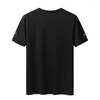 Männer T Shirts Große Größe Kleidung Schnell Trocknend Hemd Super Plus 9XL Sommer Casual Oansatz Kurzarm T-shirts Männliche tees Tops