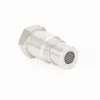 Nouveau 1/2 pièces filtre d'extension capteur d'oxygène connecteur prolongateur entretoise filetage interne M18 * 1.5 adaptateur en acier inoxydable pièces de voiture