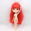 Muñecas ICY DBS Blyth boneka seri No BL1061 rambut merah dengan maquillaje Tubuh Azone 1 6 BJD ob24 anime gadis 230905