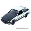 DIECast Model Car Dream Tomica nr. 145 Początkowa D AE86 Trueno tomy dieceast metalowy samochód w kolekcji modelu pojazdu z zabawkami Anime 230906