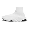 Män sockskor kvinnor sneakers svart vit röd stickning utomhus plattform designer tränare sport sneakers topp stövlar avslappnad