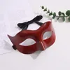 Halloween Minimalistische Herren-Party-BMW-Maske, eleganter flacher Kopf, halbes Gesicht, sinnlose Herrenmaske, Zoro-Maske