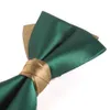 Cravatte Bolo Dasi kupu kupu polos khusus baru dasi Satin per pria wanita mode pesta pernikahan hadiah 230905