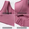 Intimo modellante sportivo da donna Intimo modellante da corsa Anti-vibrazione Anti-cedimento ad alta resistenza Yoga Beauty Taglie forti Canottiera senza acciaio