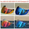 AGV K5 K5S K5-S K3SV K1 K1S Compact ST Motorcycle Helmet Visor Shield Glasses Full Face Pin Accesorios Para Moto Casque 230905