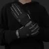 Gants de cyclisme MOREOK Sarung Tangan Bersepeda Sepeda Musim Dingin Jari Penuh 5MM Bantalan Gel Cair Antiselip Layar Sentuh Penyerap Guncangan 230905