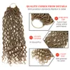İnsan saçı Afrikalı kirli örgü kadın sentetik peruk serin Afrika pigtail örgü saç 230906