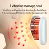 Autres articles de massage Instrument de massage du cou intelligent Massage du cou des épaules portable Vertèbre cervicale Soins de santé Vibrateur Chauffage Soulager la douleur musculaire 230905
