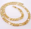 Chains ! Heavy 70g 10mm 18 K Yellow Gold Filled Men's Necklace Curb Chain Jewelry
